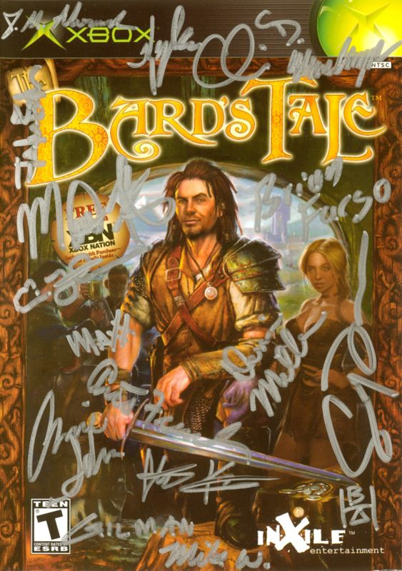 Bard's Tale box art for Xbox